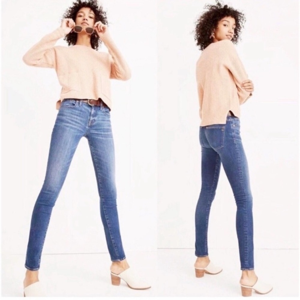 MADEWELL Skinny Skinny Ankle low rise jeans size 26